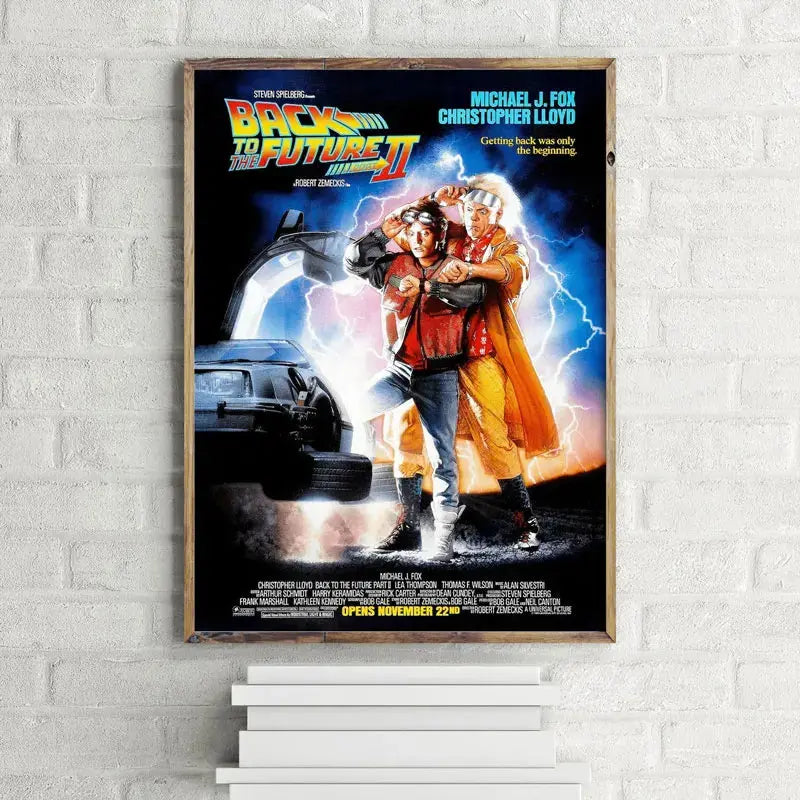 Movie Back To The Future Trilogy Posters Living Room Decorative Painting Wall Art Canvas Prints Home Decor Pictures June Wall Art