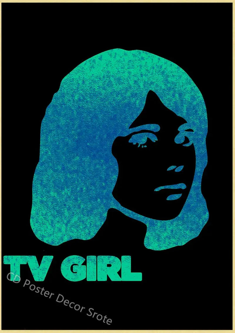 TV Girl Poster Who Really Cares/French Exit Lovers Rock Posters Music Prints Art Wall Painting Vintage Room Home Decor Picture June Wall Art