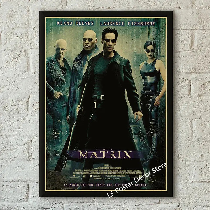 Classic Film Poster Prints Vintage Home Room Art Wall Decor Jennifer's Body/Jaws/Leon Movie Theater Painting Nostalgic Printings June Wall Art
