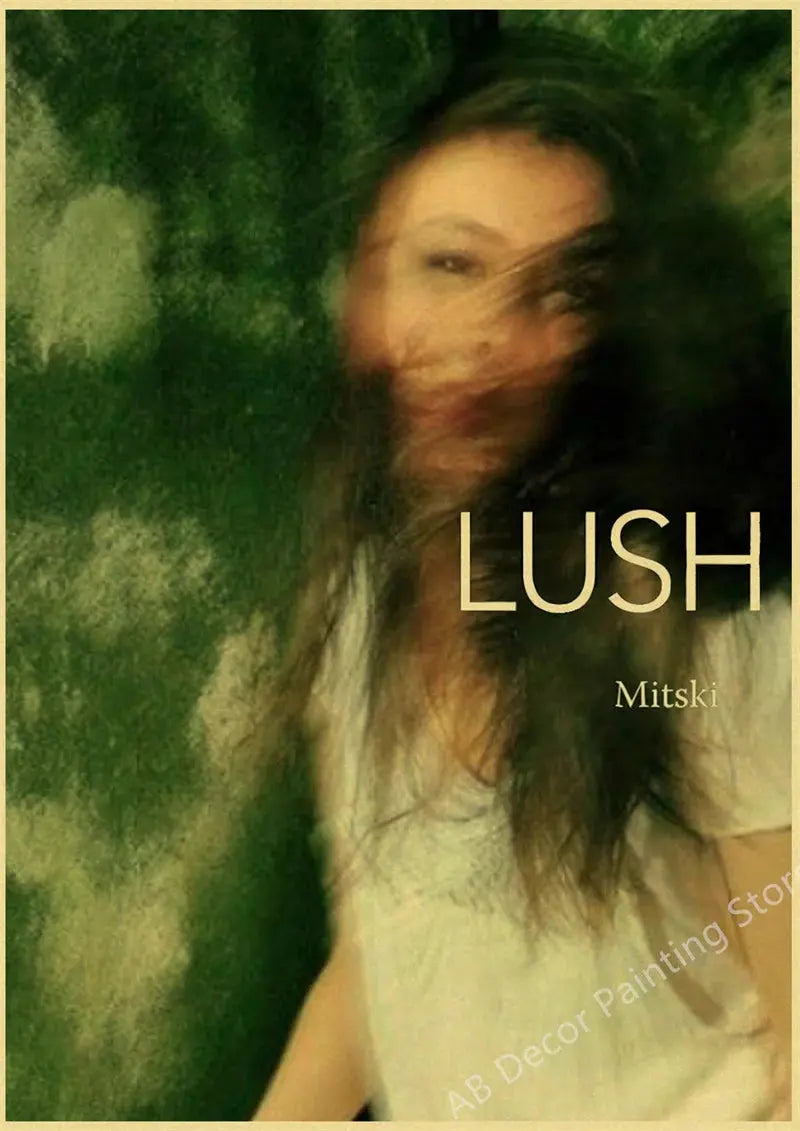 Mitski Retro Poster Be The Cowboy/Nobody/Lush Kraft Paper Prints Vintage Aesthetic Home Room Cafe Bar Art Wall Decor Painting June Wall Art