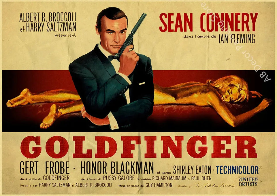 Nostalgic Printing Classic Movie Collection Posters Retro Kraft Paper Prints Vintage Home Room Cafe Bar Art Wall Decor Painting June Wall Art