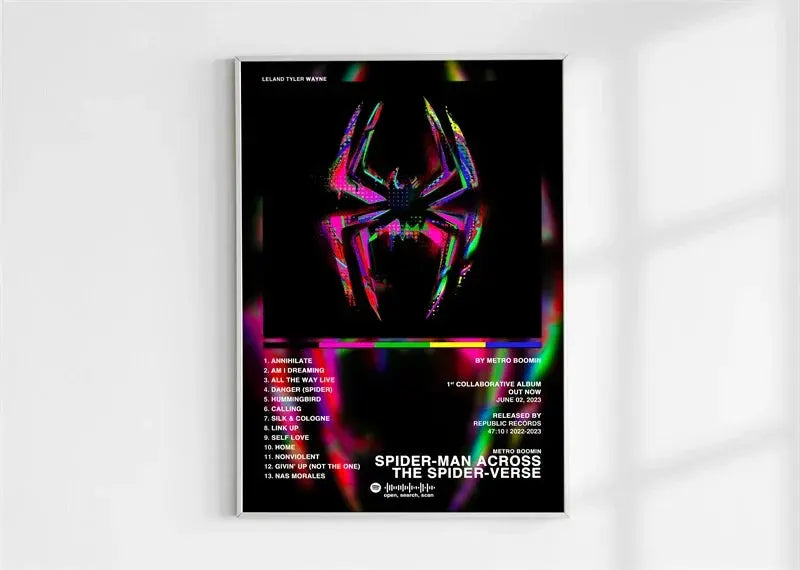 Scandinavian Minimalist Wall Art Pop Rapper Metro Boomin Music Album HD Canvas Poster Print Home Bedroom Living Room Decoration June Wall Art