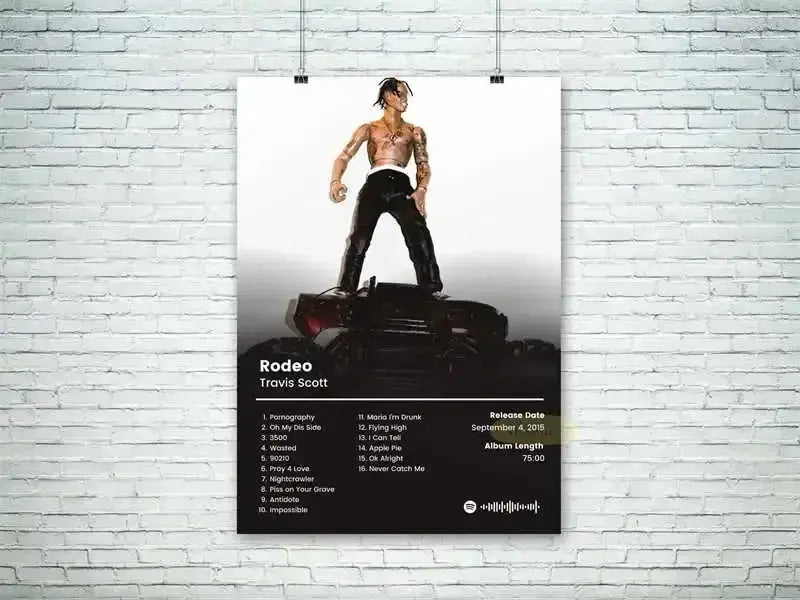 Modern Pop Rap Wall Art Hip Hop Artist Bad Bunny Kanye West Poster Hot HD Painting on Canvas Music Album Cover Home Decor Gift June Wall Art
