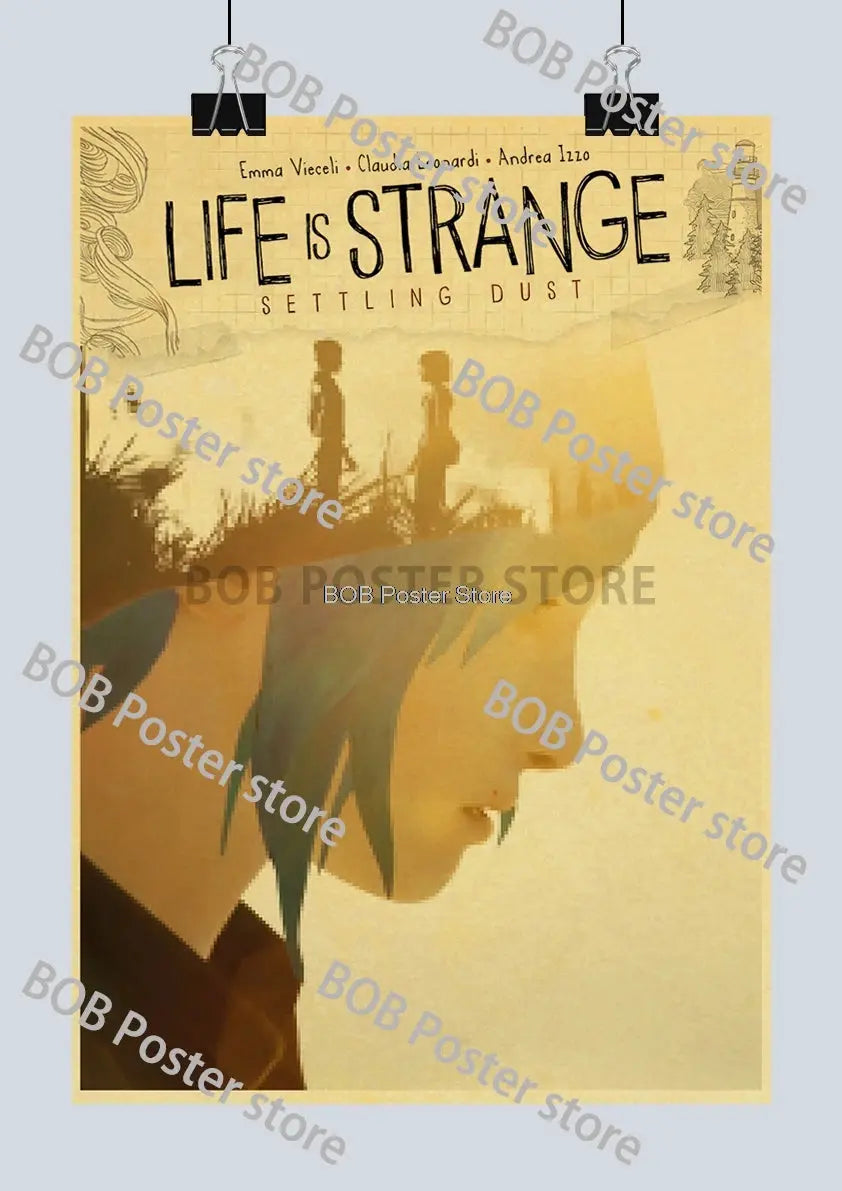 Classic Life is Strange 1 2 Before the Storm Video Game Kraft Poster Painting Wall Sticker Art Picture Game Room Home Gift Decor June Wall Art