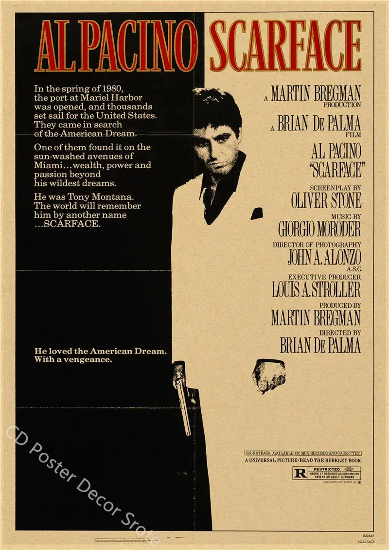 Hot Classic Movie Posters The Office Friends TV Kraft Paper Prints Godfather Vintage Home Room Decor Aesthetic Art Wall Painting June Wall Art