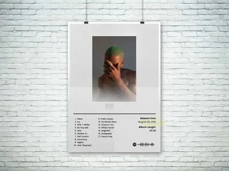 Modern Pop Rap Wall Art Hip Hop Artist Bad Bunny Kanye West Poster Hot HD Painting on Canvas Music Album Cover Home Decor Gift June Wall Art
