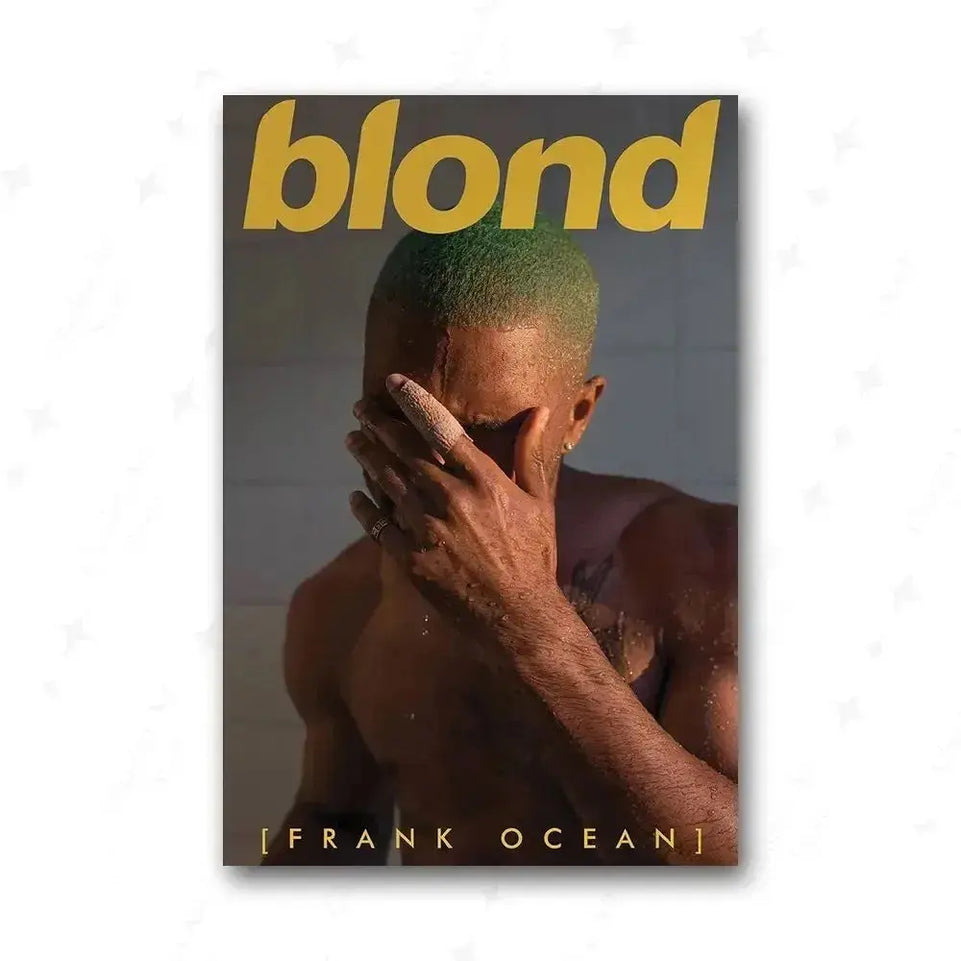 Tyler The Creator Frank Blonde Poster Hip Hop Rapper Singer Star Band Music Cover Wall Art Canvas Painting Cafe Home Room Decor June Wall Art