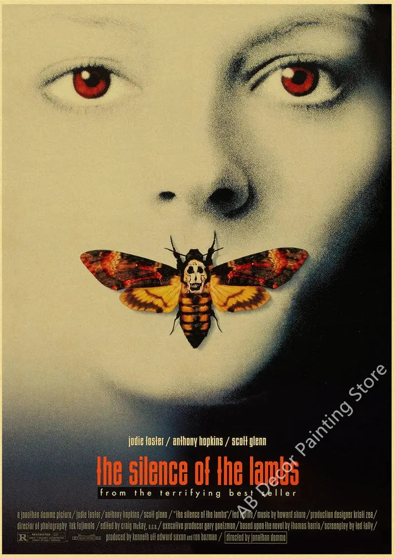 Nostalgic Printing Classic Movie Posters Kraft Paper Prints Hot Film Vintage Home Room Office Club Art Wall Decor Painting June Wall Art