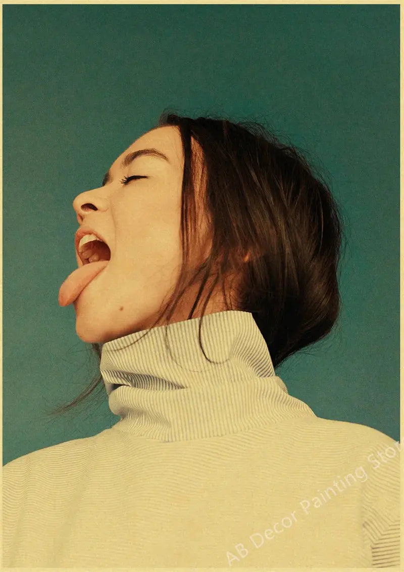Mitski Retro Poster Be The Cowboy/Nobody/Lush Kraft Paper Prints Vintage Aesthetic Home Room Cafe Bar Art Wall Decor Painting June Wall Art