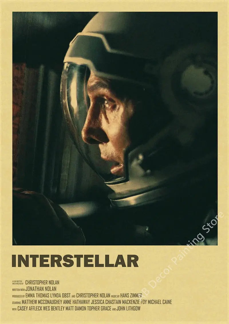 Nostalgic Printing Classic Movie Posters Kraft Paper Prints Hot Film Vintage Home Room Office Club Art Wall Decor Painting June Wall Art