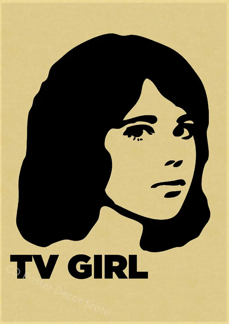 TV Girl Poster Who Really Cares/French Exit Lovers Rock Posters Music Prints Art Wall Painting Vintage Room Home Decor Picture June Wall Art
