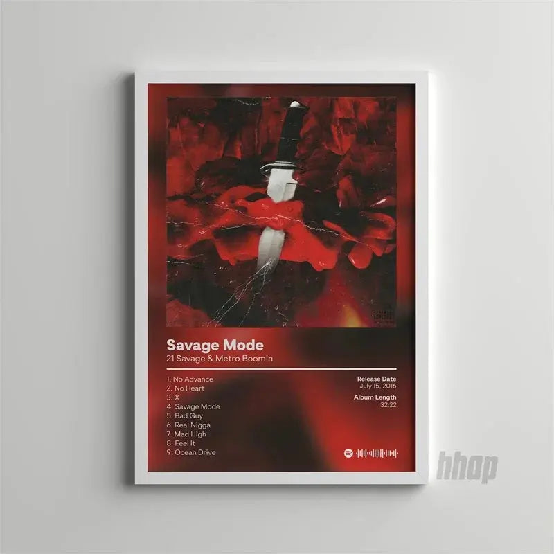 Scandinavian Minimalist Wall Art Pop Rapper Metro Boomin Music Album HD Canvas Poster Print Home Bedroom Living Room Decoration June Wall Art