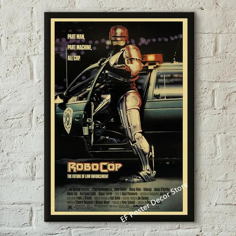 Classic Film Poster Prints Vintage Home Room Art Wall Decor Jennifer's Body/Jaws/Leon Movie Theater Painting Nostalgic Printings June Wall Art