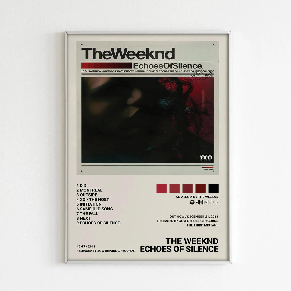 Music Album Star The Weeknd Hip Hop Print Posters For Living Room Canvas Painting Art Home Decoration Wall Decor Picture Gift June Wall Art
