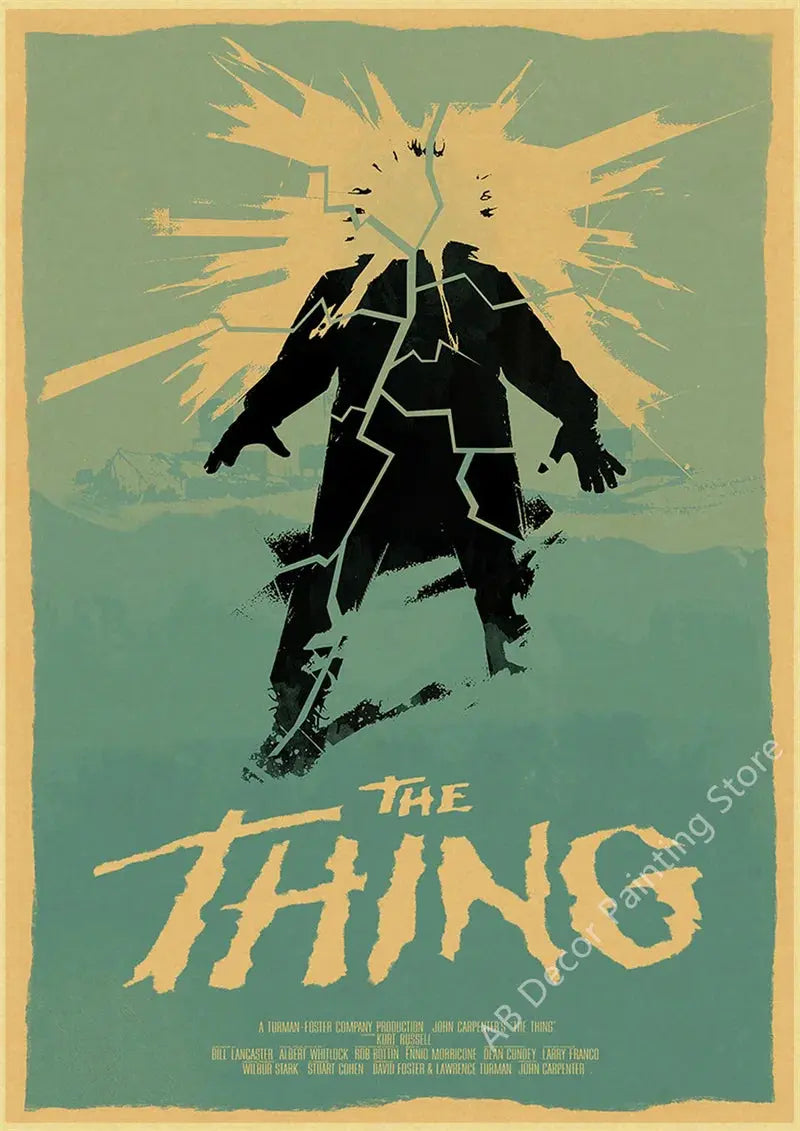 Nostalgic Printing Classic Movie Posters Kraft Paper Prints Hot Film Vintage Home Room Office Club Art Wall Decor Painting June Wall Art