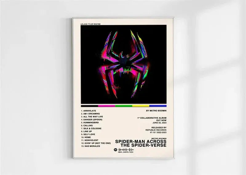 Scandinavian Minimalist Wall Art Pop Rapper Metro Boomin Music Album HD Canvas Poster Print Home Bedroom Living Room Decoration June Wall Art