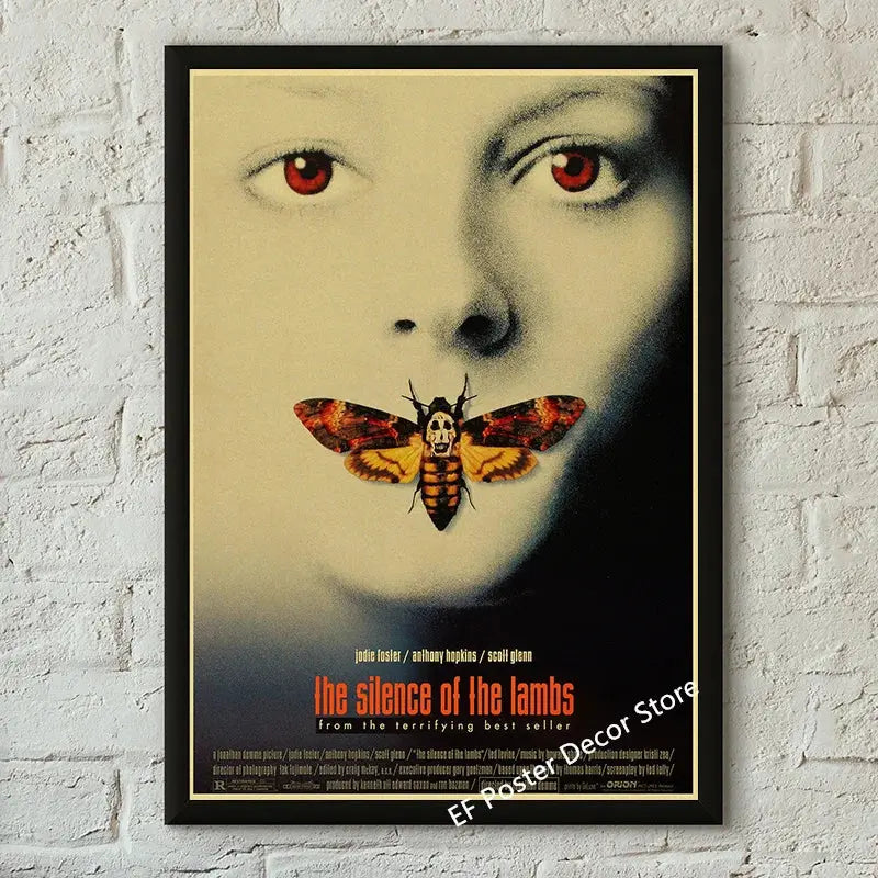 Classic Film Poster Prints Vintage Home Room Art Wall Decor Jennifer's Body/Jaws/Leon Movie Theater Painting Nostalgic Printings June Wall Art