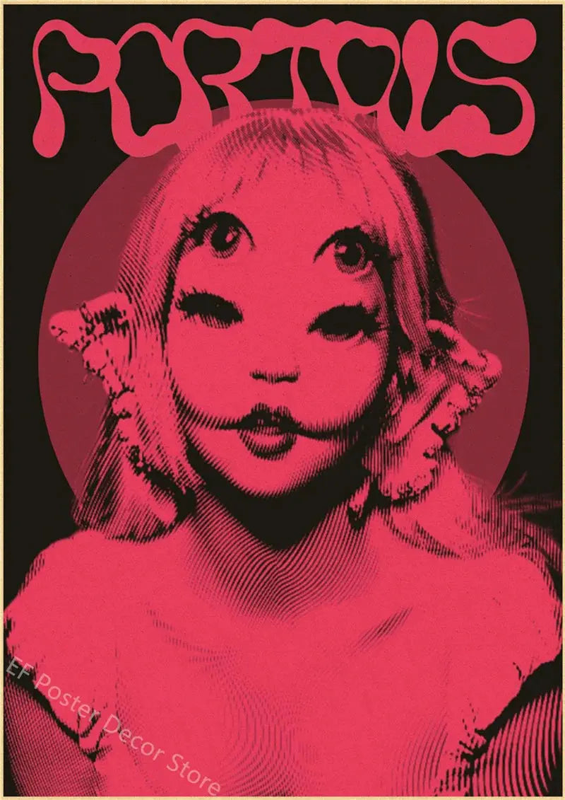 Vintage Singer Poster Retro Music Album Prints Melanie Martinez Pop Home Room Bar Cafe Club Decor Aesthetic Art Wall Painting June Wall Art