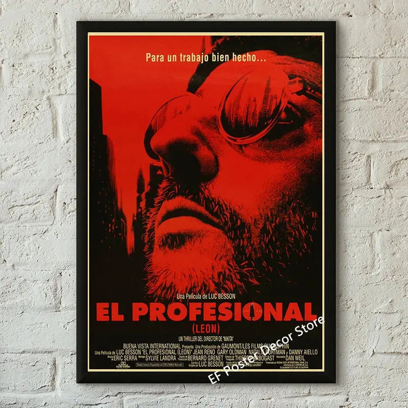 Classic Film Poster Prints Vintage Home Room Art Wall Decor Jennifer's Body/Jaws/Leon Movie Theater Painting Nostalgic Printings June Wall Art