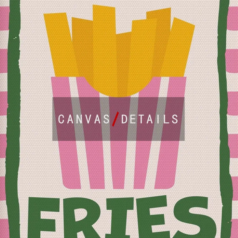 Color Food Art Quote Poster Pasta Club Canvas Painting Wall Prints French Fries Kitchen Pictures for Living Cafe Home Decoration June Wall Art