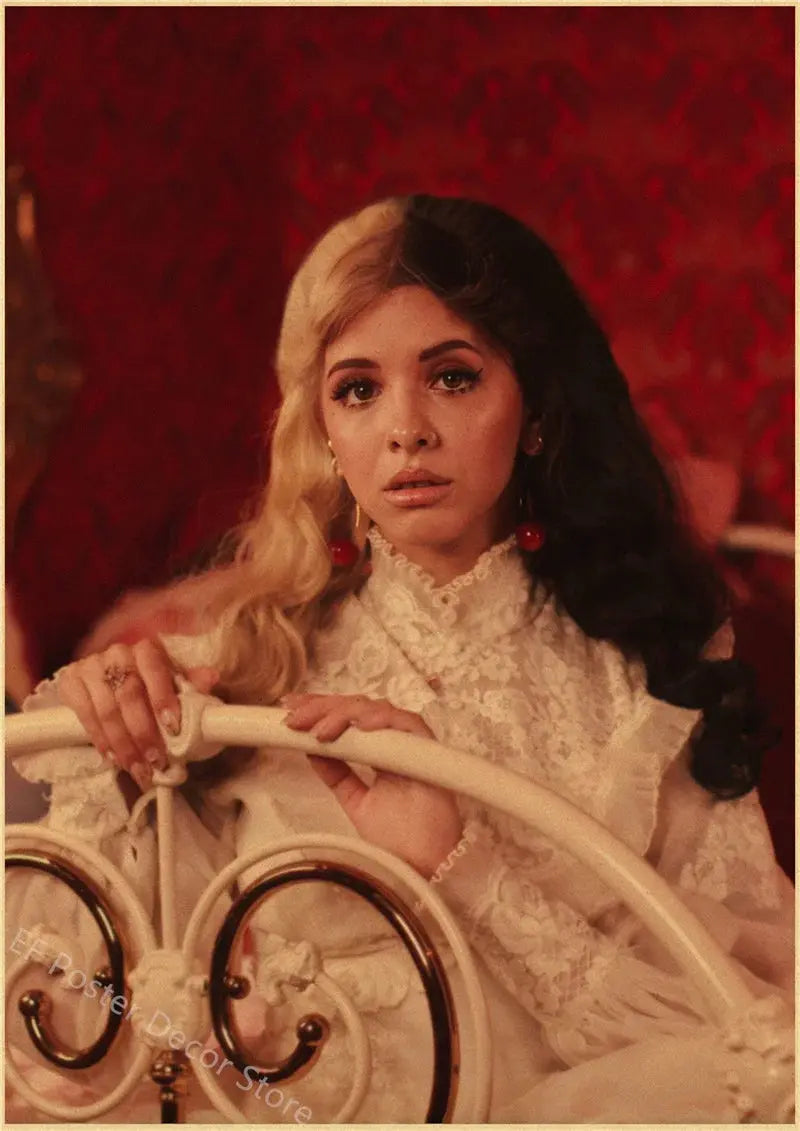 Vintage Singer Poster Retro Music Album Prints Melanie Martinez Pop Home Room Bar Cafe Club Decor Aesthetic Art Wall Painting June Wall Art