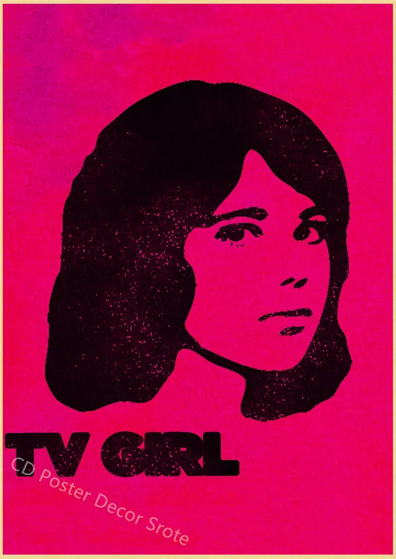 TV Girl Poster Who Really Cares/French Exit Lovers Rock Posters Music Prints Art Wall Painting Vintage Room Home Decor Picture June Wall Art