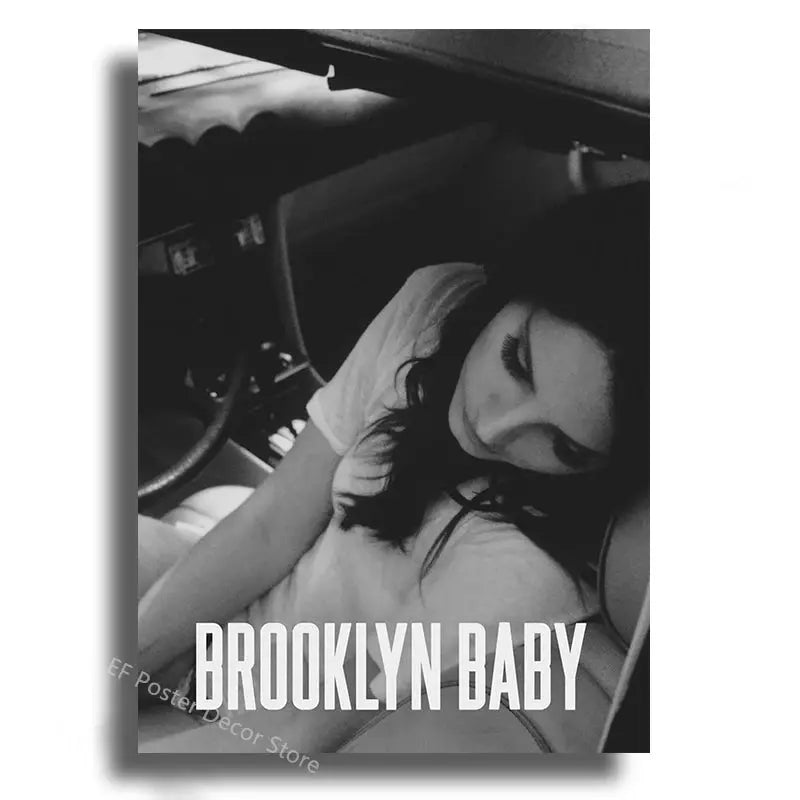 Lizzy Grant Lana Del Rey Poster Aesthetic Prints Picture Gift Kitchen Room Home Decor Club Bar Cafe Decoration Art Wall Painting June Wall Art
