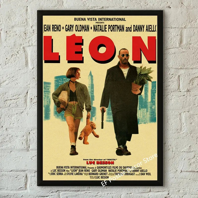 Classic Film Poster Prints Vintage Home Room Art Wall Decor Jennifer's Body/Jaws/Leon Movie Theater Painting Nostalgic Printings June Wall Art