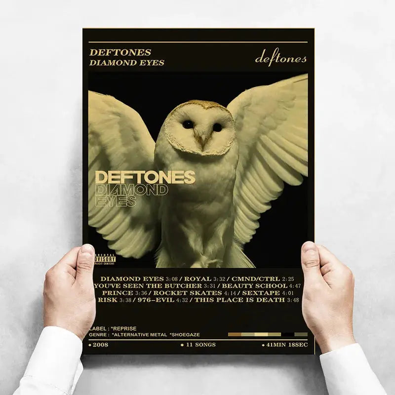 Mitski Drake Deftones Band Girl Lovers Poster Aesthetic Music AlbumRapper Canvas Painting Room Wall Decor Posters for Wall June Wall Art