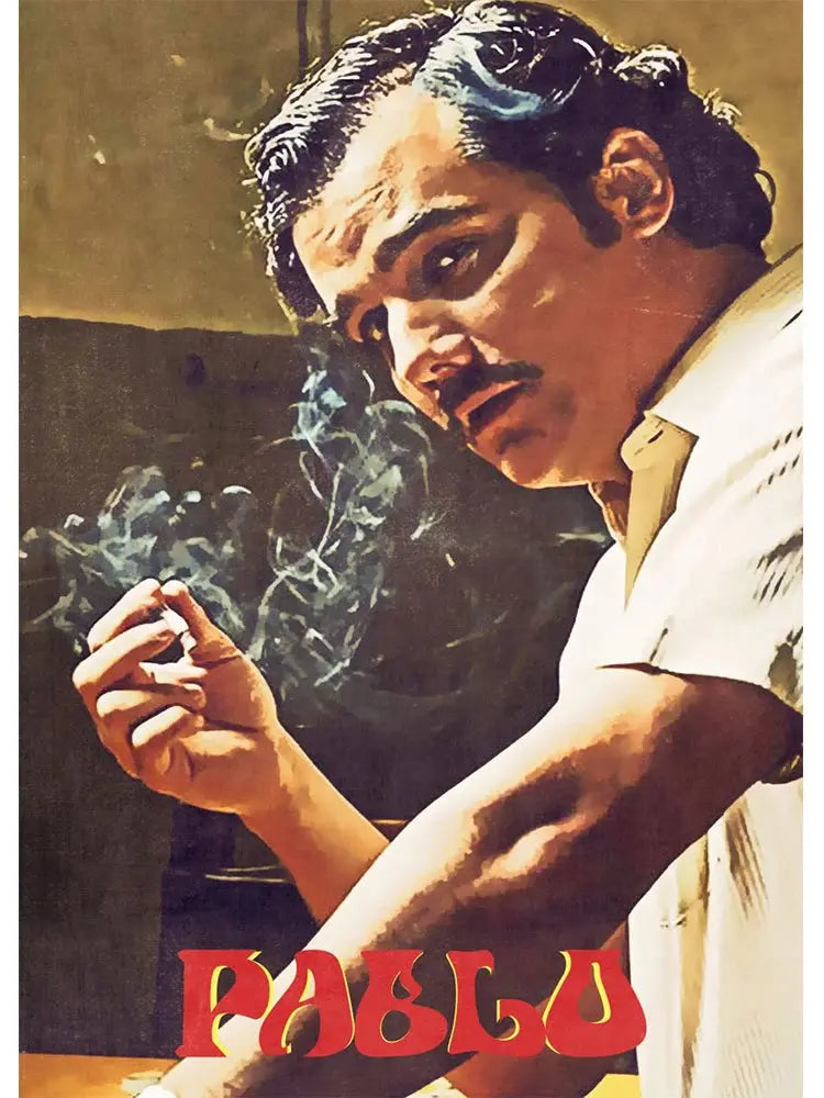 Lord Pablo Escobar Narcos Mugshot Poster Canvas Painting Colombian Drug Gangster Wall Art For Living Room Home Decoration June Wall Art