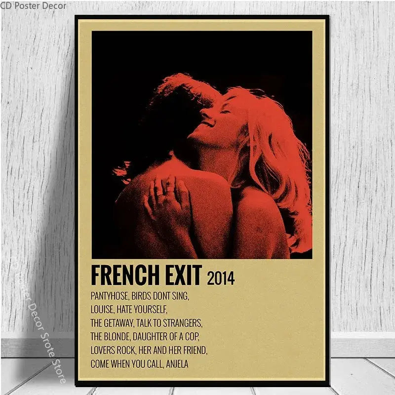 TV Girl Poster Who Really Cares/French Exit Lovers Rock Posters Music Prints Art Wall Painting Vintage Room Home Decor Picture June Wall Art