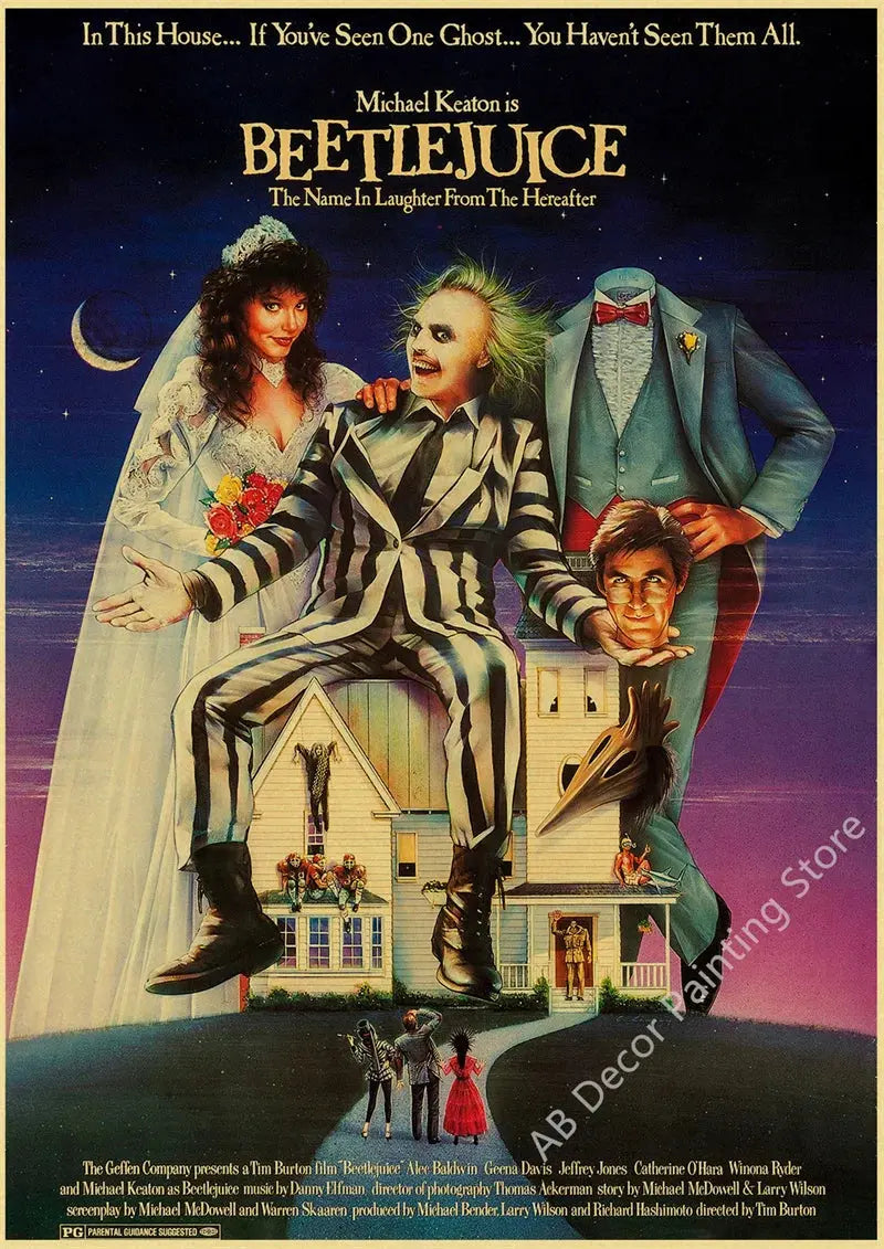 Nostalgic Printing Classic Movie Posters Kraft Paper Prints Hot Film Vintage Home Room Office Club Art Wall Decor Painting June Wall Art