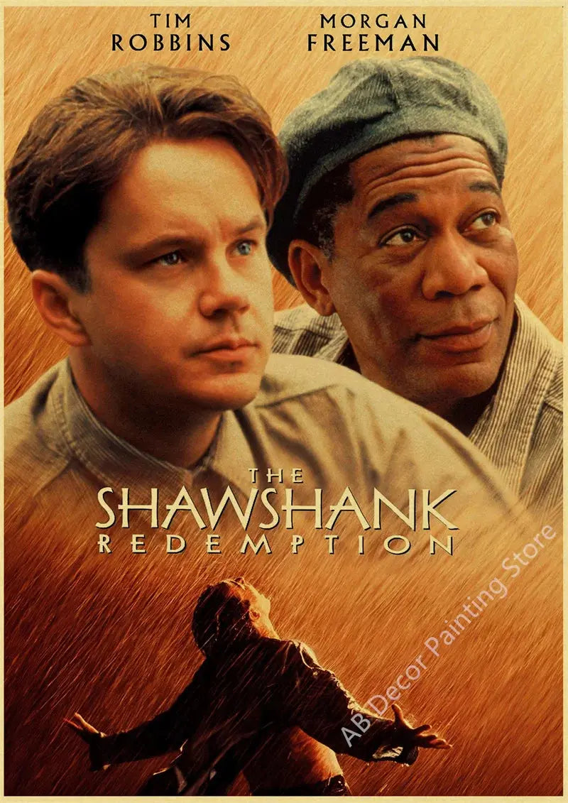 Nostalgic Printing Classic Movie Posters Kraft Paper Prints Hot Film Vintage Home Room Office Club Art Wall Decor Painting June Wall Art