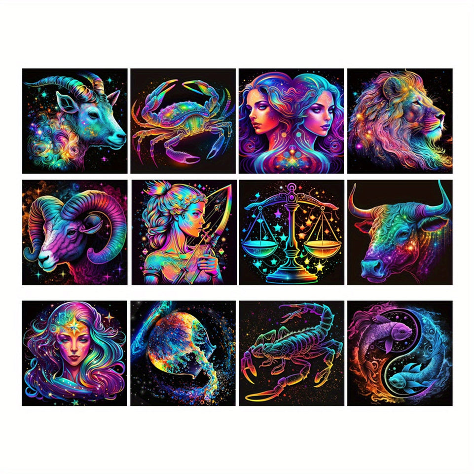 DIY 5D Twelve Constellation Diamond Painting Sets For Adults, Diamond Painting Sets DIY Full Round Diamond Rhinestone Art Sets, Paint By Numbers, Home Wall Decor, Frameless 20*20cm/7.8inx7.8in https://www.temu.com/search_result.html?search_key=601099519178215