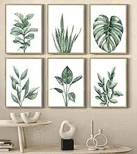 Drsoum Framed Botanical Plant Canvas Wood Wall Art Light Green Sage Wall Decor Eucalyptus Leaf Picture for Bedroom Living Room Bathroom Office 8”x 10” x 4pcs https://www.amazon.com/dp/B0CB1NZ5HT