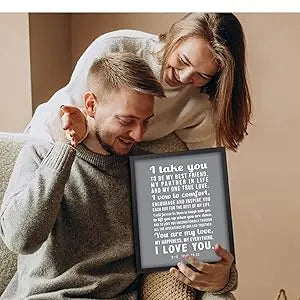 Personalized Song Lyrics Wall Art - Custom Wedding Photo Couples - Anniversary Wedding Gift for Him or Her - Wedding Song Lyrics - Valentines Gift for Wife or Husband - Canvas and Framed Options https://www.amazon.com/dp/B0BLRBG2HL