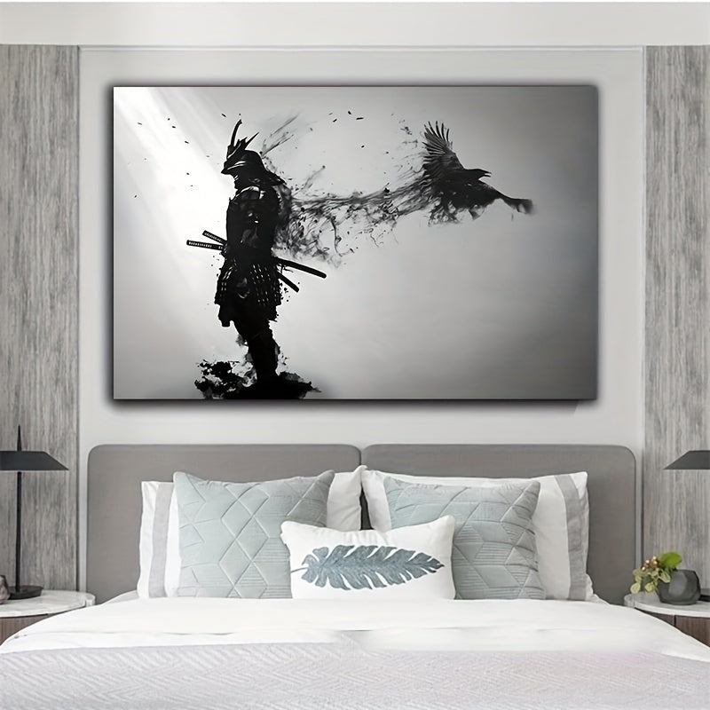 1pc Black And White Japanese Samurai Man Posters And Print, Wall Art Canvas Painting, Artwork For Living Room Cuadros Decor, No Frame https://www.temu.com/search_result.html?search_key=601099517738923