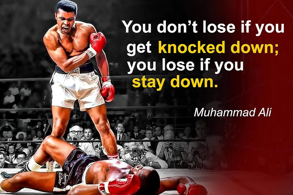 Muhammad Ali Poster Quote Boxing Black History Month Posters Sports Quotes Decorations Growth Mindset Décor Learning Classroom Teachers Decoration Educational Teaching Supplies Black Wall Art P044 https://www.amazon.com/dp/B07HXZM9K5