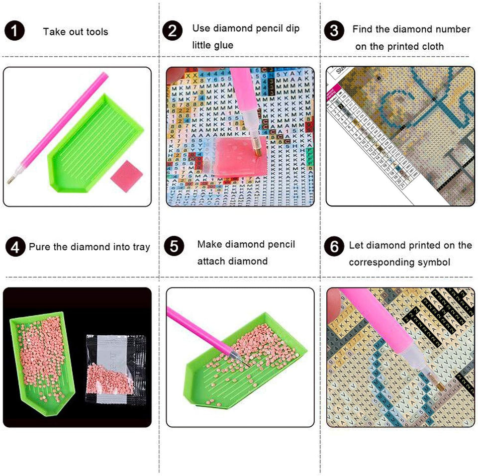UPINS DIY 5D Love Diamond Art Painting Kit for Adults, Love Theme Round Full Drill Craft Diamond Dots Painting Canvas Supply for Home Wall Decor, 12X16 inches https://www.amazon.com/dp/B08DHP8HSK