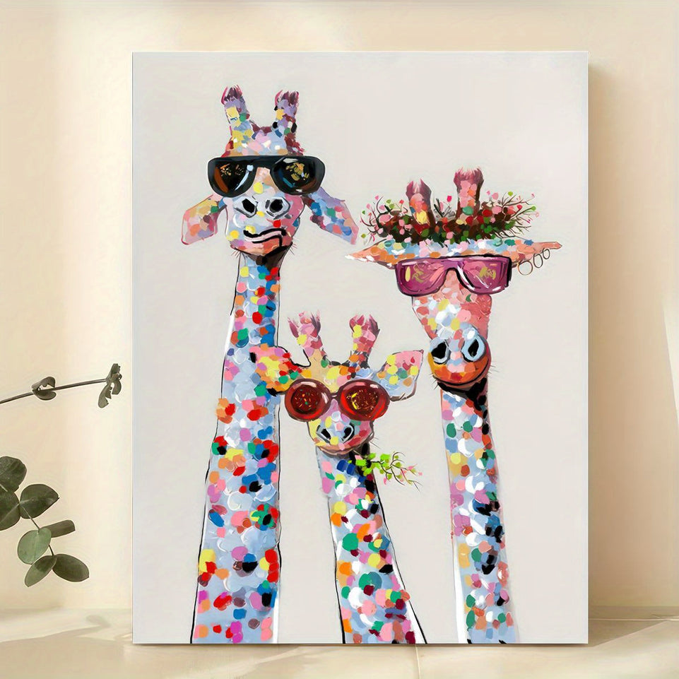 1pc Canvas Poster, Colourful Giraffe - Wrapped Canvas Print, Wall Art For Living Room, Bedroom, Children's Room Wall Decor, Gaming Poster, Home Decor No Frame https://www.temu.com/search_result.html?search_key=601099519608265