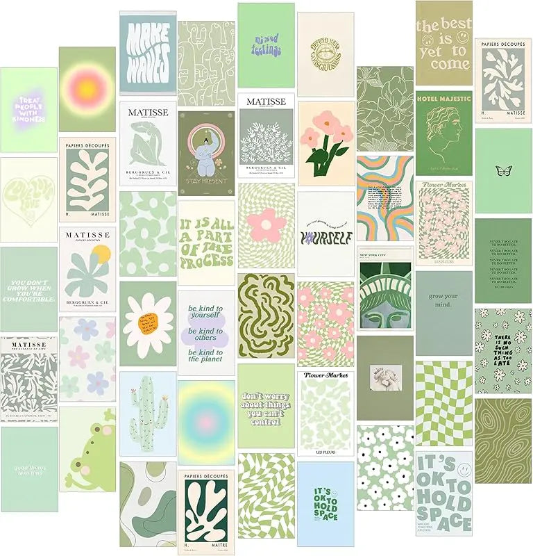 Danish Pastel Room Decor Aesthetic, 50pcs, Wall Decor Posters for Bedroom, Wall Collage Kit Aesthetic Pictures for Dorm Decor for Teen Girls Preppy Stuff https://www.amazon.com/dp/B09NGP2CY6