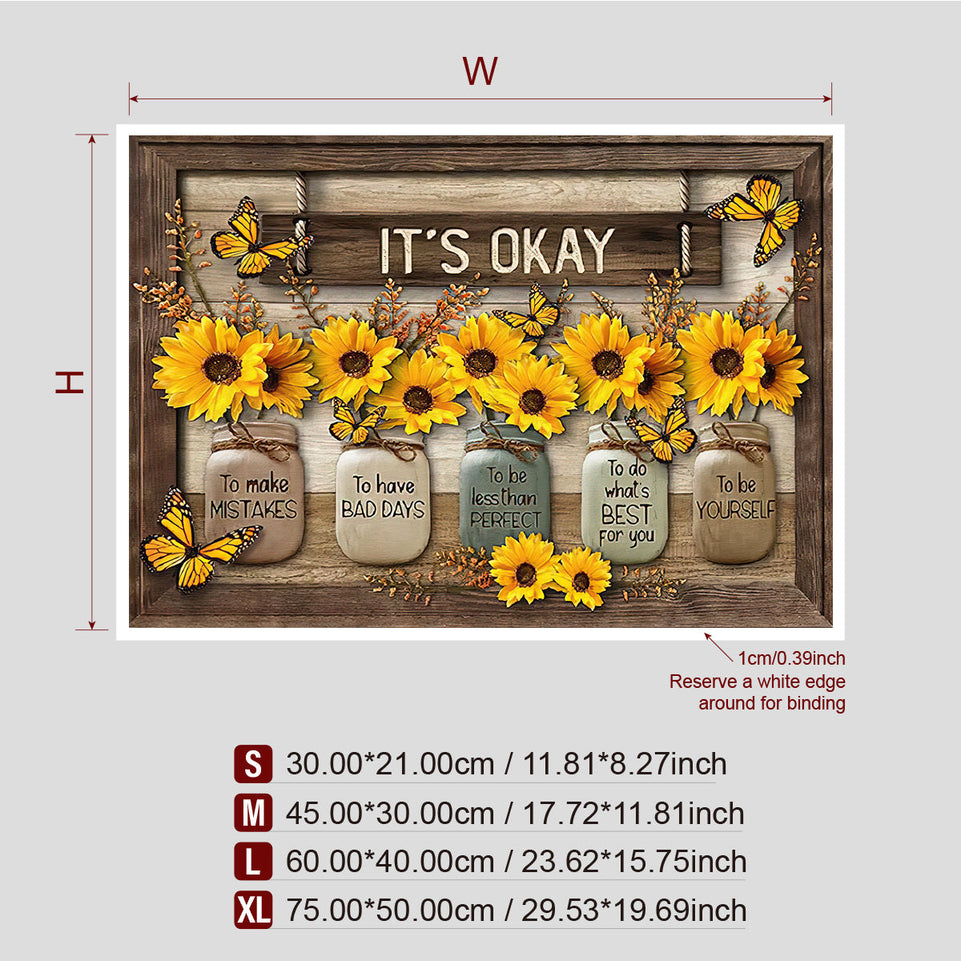 1pc Rustic Canvas Print Poster, Sunflower Canvas Wall Art, Artwork Wall Painting For Bathroom Bedroom Office Living Room Wall Decor, Home Decoration, No Frame https://www.temu.com/search_result.html?search_key=601099524604433