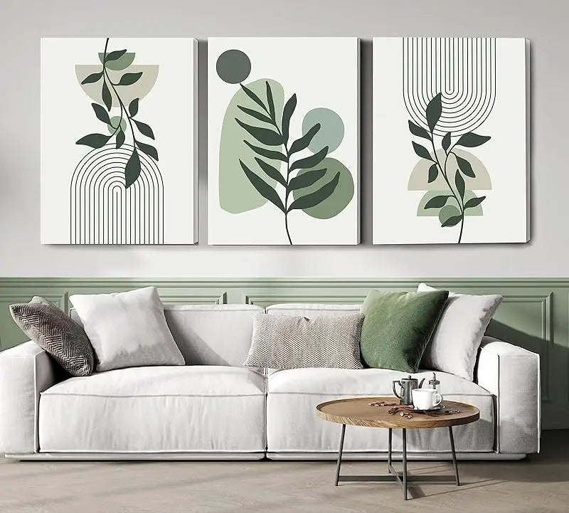 Induslyfe Framed Sage Green Vintage Wall Art Canvas Decor Set of 3, Matisse Wall Art Prints Posters Mid Century Modern Art, Aesthetic Floral Botanical wall art for bedroom, living room, bathroom 12x16 https://www.amazon.com/dp/B0CKY1V241