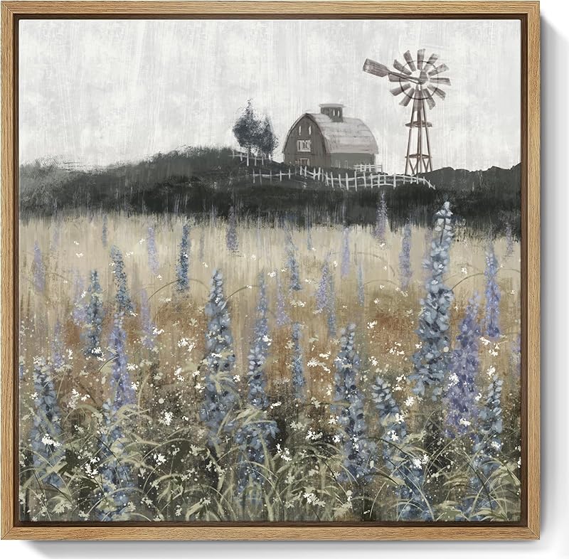 Bathroom Decor Wall Art Blue Beach Picture Ocean Theme Flower Canvas Print Modern Coastal Seascape Painting Framed Seaside Artwork Floral Daisy in Indian Vase for Home Sea Lake Bedroom 14x14inch https://www.amazon.com/dp/B08VH1FZV3