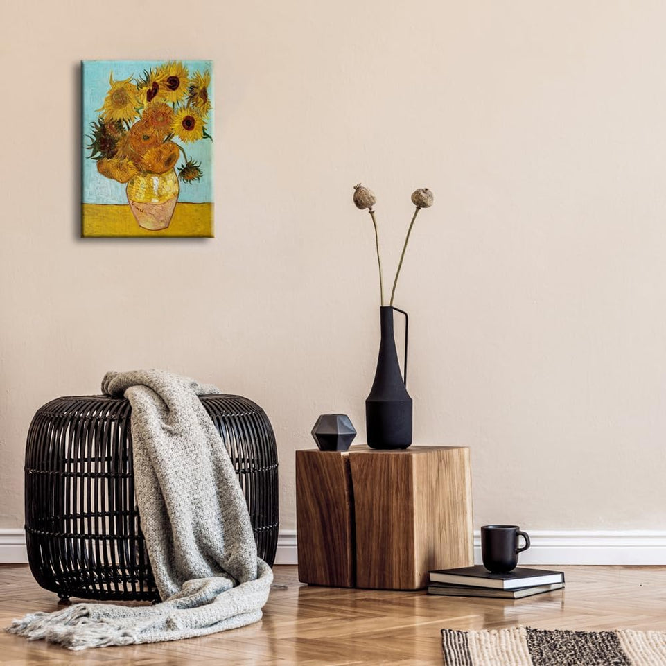 Wieco Art Sunflower by Vincent Van Gogh Oil Paintings Reproduction Modern Floral Giclee Canvas Prints Artwork Flowers Pictures on Canvas Wall Art for Home and office Decorations https://www.amazon.com/dp/B00W9EPK3W