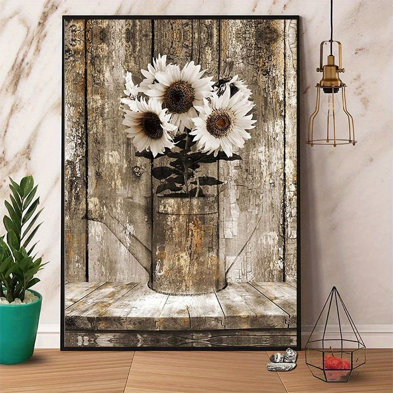 1pc Farmhouse Wall Decor Canvas Wall Art Rustic Floral Rustic Sunflower 15.75inch X 23.62inch Bedroom Living Room Home Decor Rustic Decorative Artwork Poster (Unframed), thanksgiving decorations https://www.temu.com/search_result.html?search_key=601099514250058