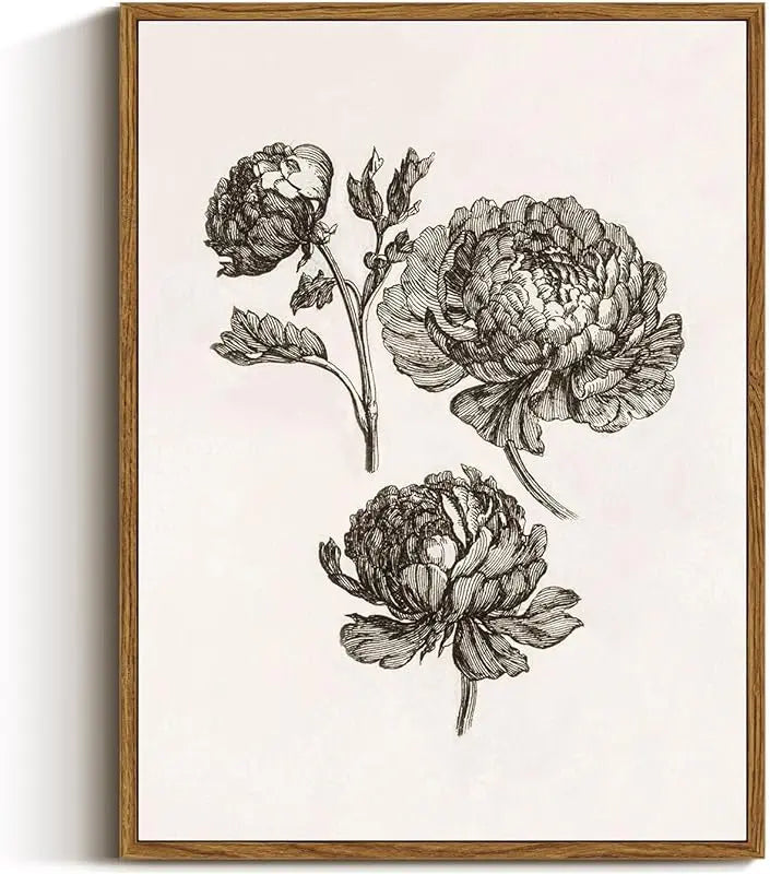 VIYYIEA Vintage Framed Botanical Wall Art Decor, Living Room Bedroom Blue Campanula Pictures Retro Wall Decor, Framed Canvas Prints Artwork, Farmhouse Flower Paintings,12x16 Inch https://www.amazon.com/dp/B0D1K1C7YB