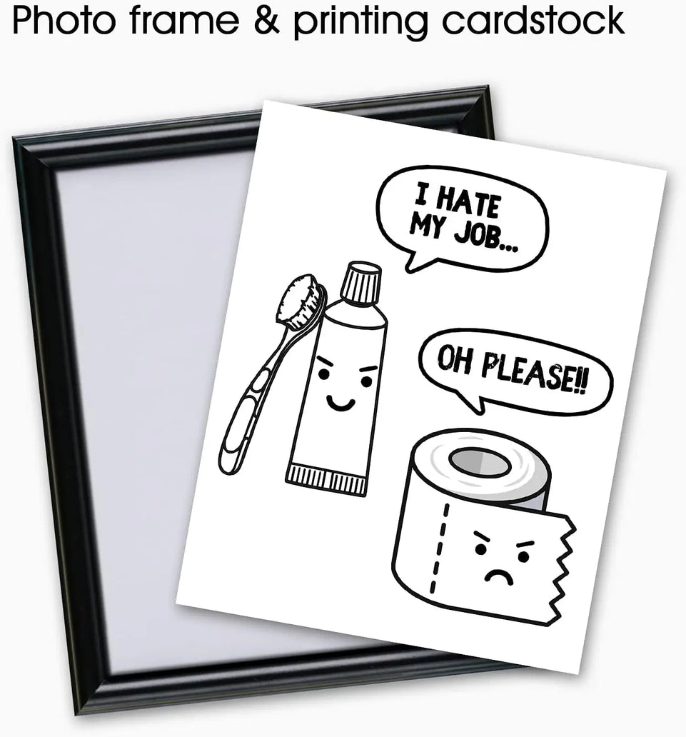 Funny Bathroom Decor & Bathroom Prints - Bathroom Wall Decor/Wall Art - Bathroom Prints/Signs - 8"x10" inch With frame https://www.amazon.com/dp/B0919N8C2K