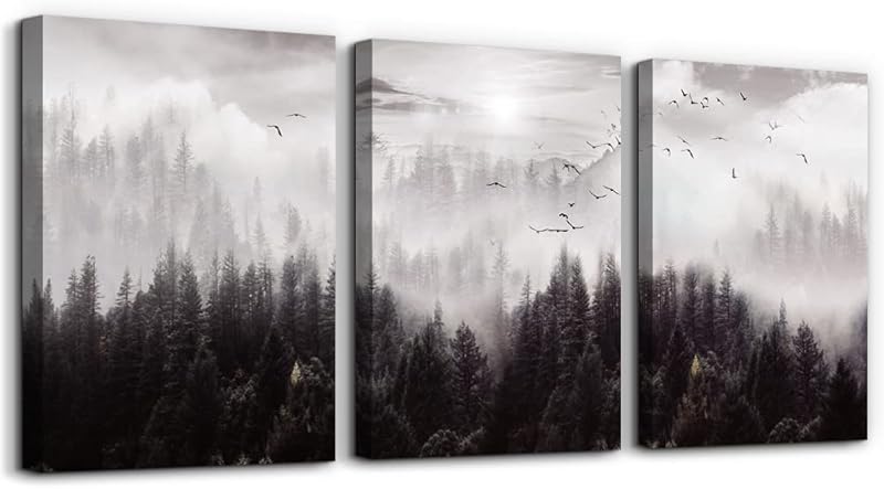 Canvas Wall Art For Living Room Wall Decor For Bedroom Farmhouse Wall Art Aurora Scenery Wall Paintings Office Wall Decor 3 Piece Framed Blue Wall Pictures Ready To Hang For Bathroom Home Decorations https://www.amazon.com/dp/B0BMF6TMHB