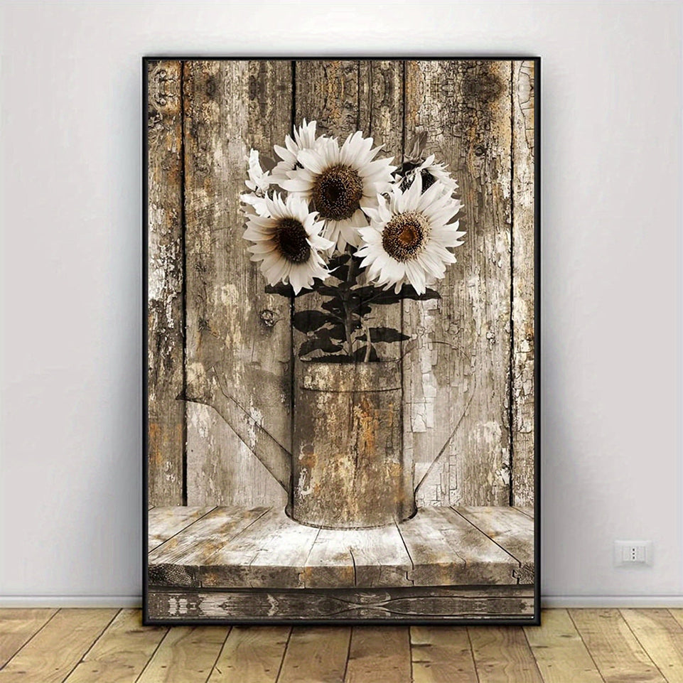 1pc Farmhouse Wall Decor Canvas Wall Art Rustic Floral Rustic Sunflower 15.75inch X 23.62inch Bedroom Living Room Home Decor Rustic Decorative Artwork Poster (Unframed), thanksgiving decorations https://www.temu.com/search_result.html?search_key=601099514250058